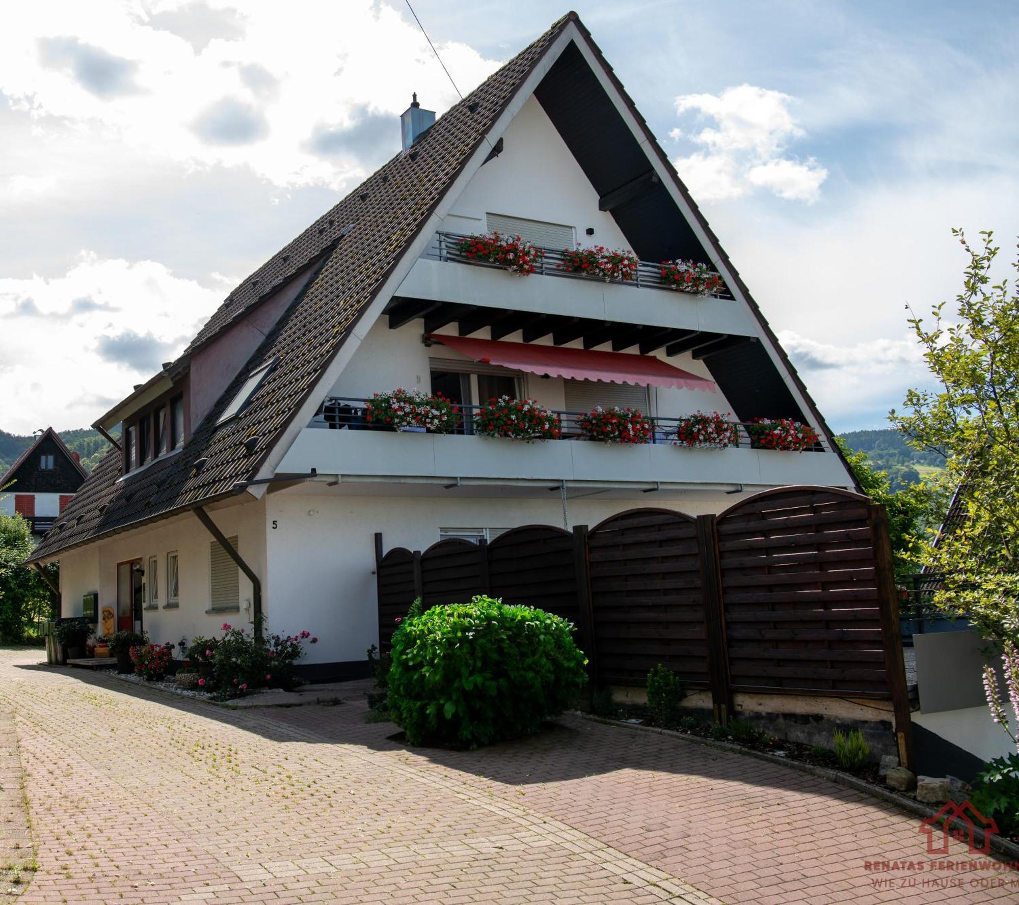 Renatas Ferienwohnung ザスバッハヴァルデン エクステリア 写真